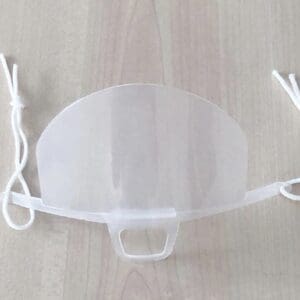Mascarilla plástico
